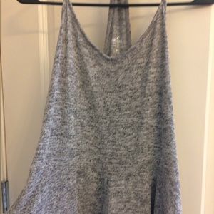 Hollister Peplum racer back camis